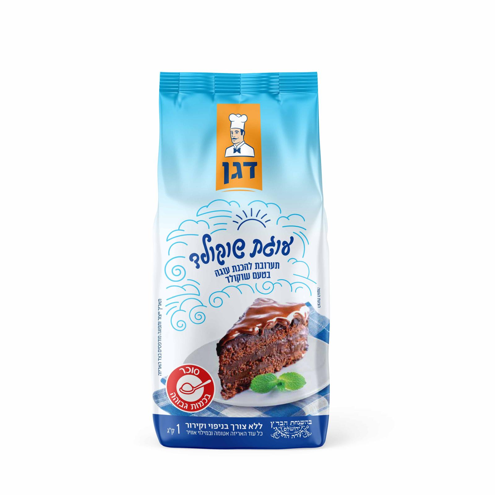 תערובת להכנת עוגת שוקולד דגן 01