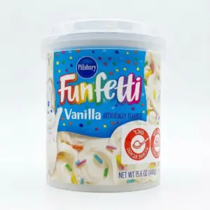 ציפוי לעוגה בטעם וניל עם סוכריות 442 גרם FUNFETTI